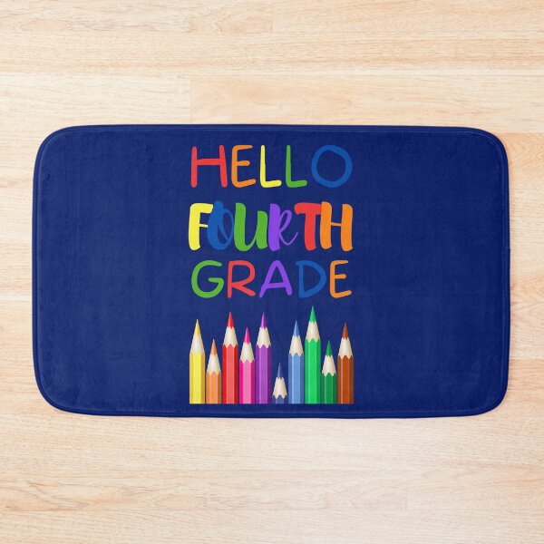 Item preview, hello fourth grade 4th grader designed and sold by Hey-Nice-Shirt.