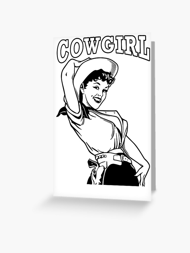 Cowboy  und Cowgirl Zeichnungen