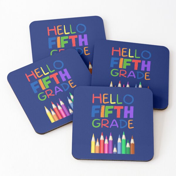 Item preview, hello fifth grade 5th grader teacher designed and sold by Hey-Nice-Shirt.