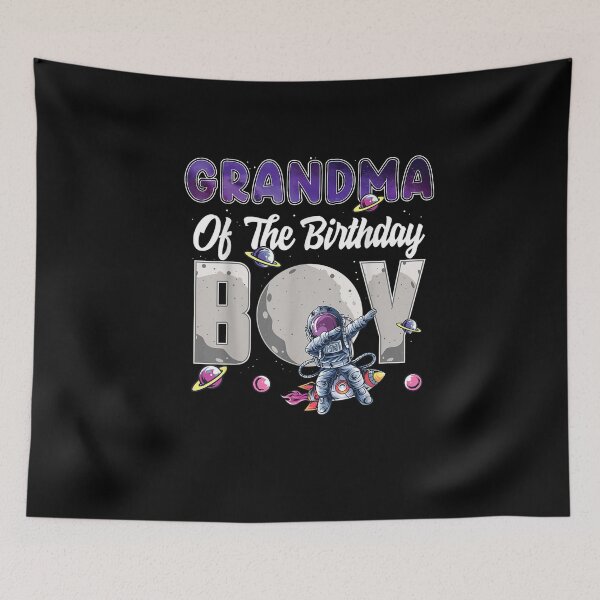 Item preview, Grandma Of The Birthday Astronaut Boy in Space designed and sold by Space--X.