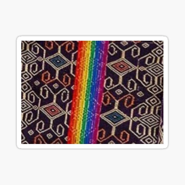 design rainbow colors Sticker