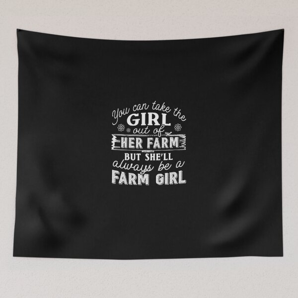 Item preview, You can take the girl out of her farm but she'll always be a farm girl shirt. Awesome gift for Farm Girl designed and sold by Titmit.