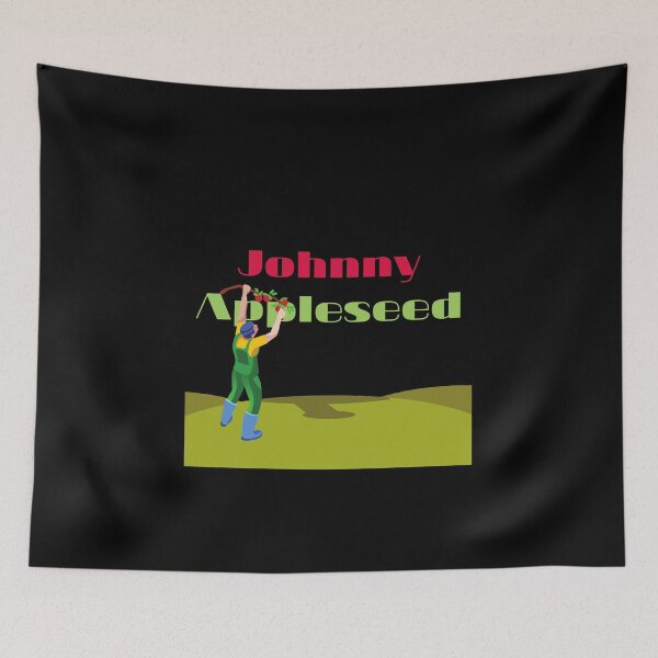 Item preview, Johnny Appleseed Day Red Apple Fruit Harvest Farmer Pioneer Gift designed and sold by DKA-2ndBoy.