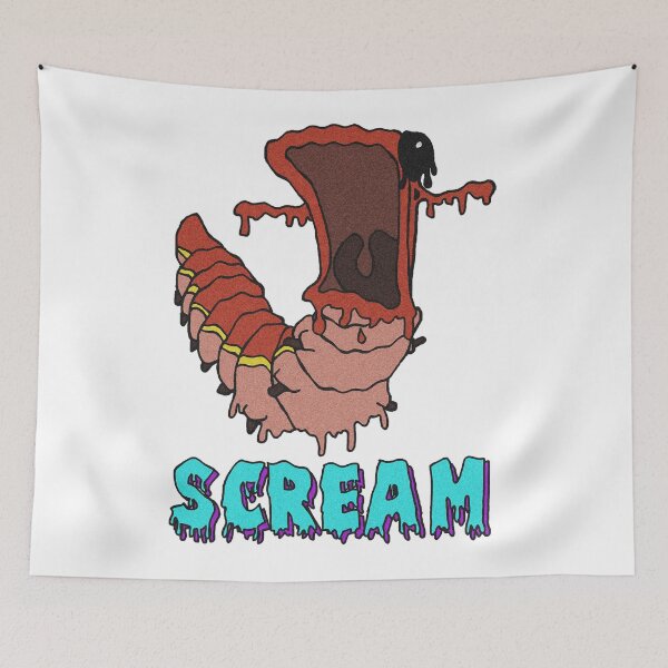 Item preview, Simpsons Screamapillar ocean chidren Film designed and sold by 2BrendaFelix.