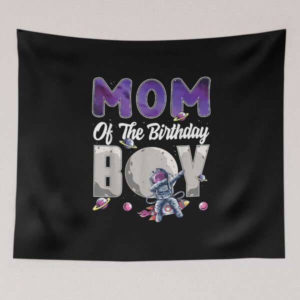 Item preview, Mom Of The Birthday Astronaut Boy Space designed and sold by Space--X.