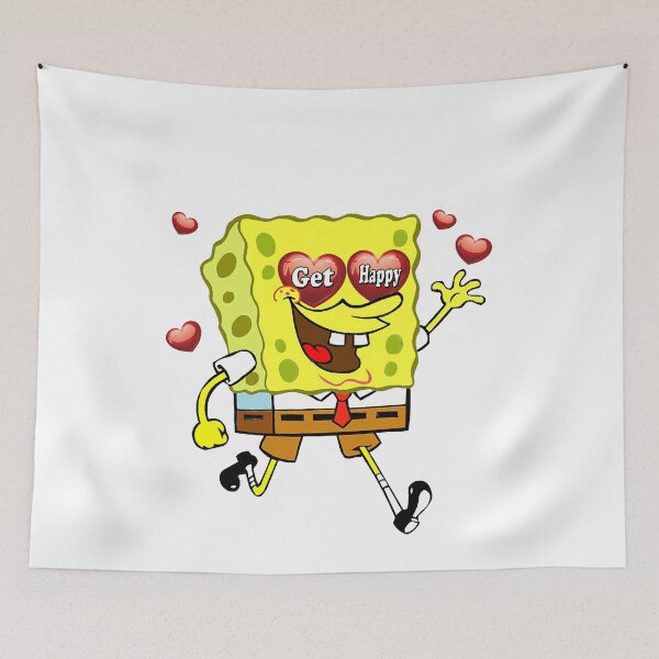 Item preview, Happy All You Need Is Love SpongeBob ocean chidren Film designed and sold by 2BrendaFelix.