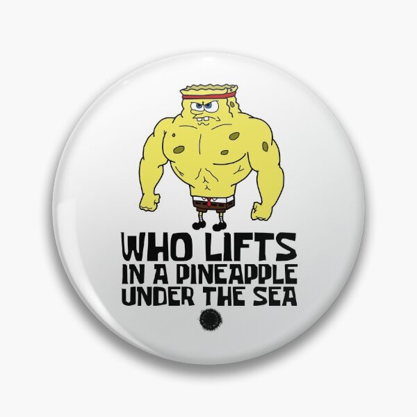 Item preview,  Who Lifts Gym Gear SpongeBob ocean chidren Film designed and sold by 2BrendaFelix.