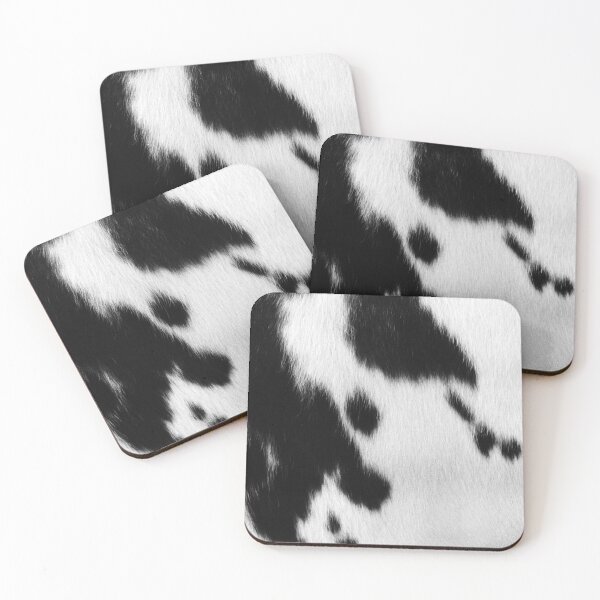 Item preview, Black and White Cowhide,  designed and sold by Logic72.