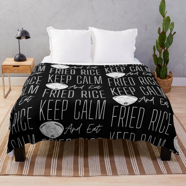 Item preview, Keep Calm and Eat Fried Rice designed and sold by SweetAndSpice.