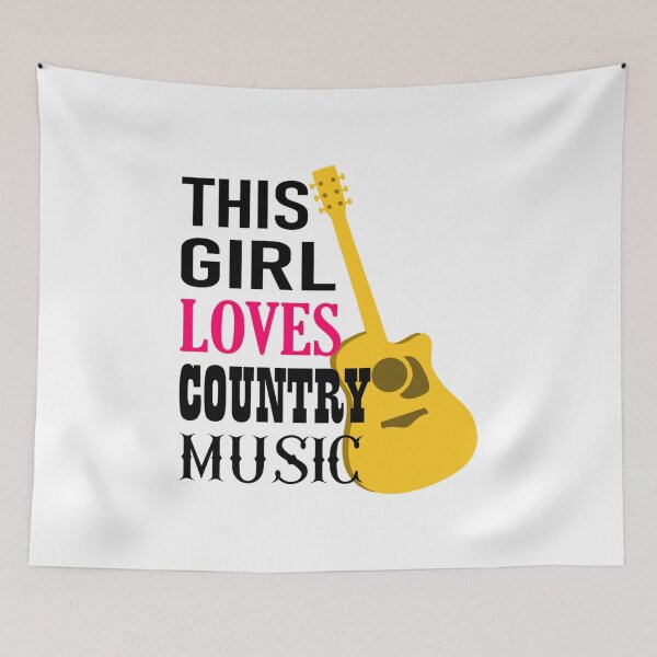 Item preview, This Girls Loves Country Music designed and sold by DukeSTaurus.