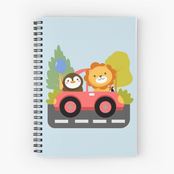 Item preview, Set Animal Character with Lion Penguin Car designed and sold by Peekonet.