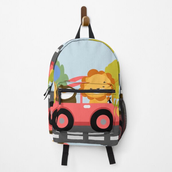 Item preview, Set Animal Character with Lion Penguin Car designed and sold by Peekonet.