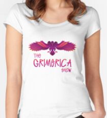 Grimerica Show Art by listener Caley C without Background Women's Fitted Scoop T-Shirt