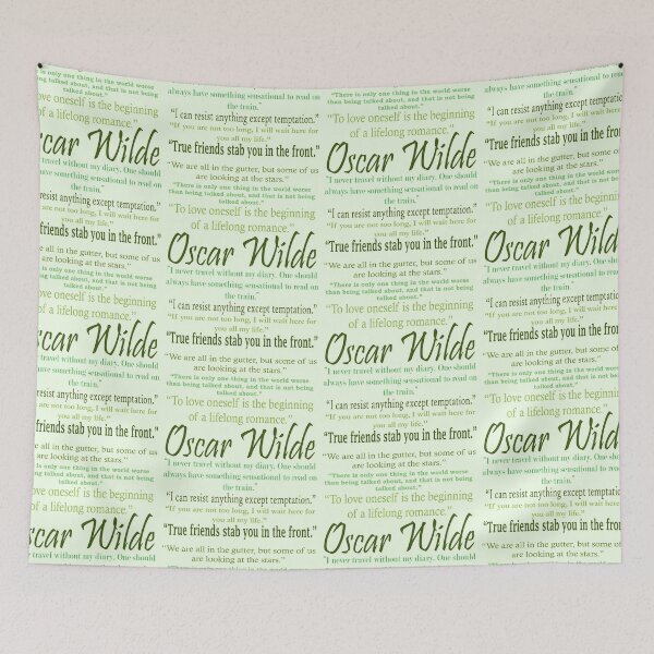 Item preview, Oscar Wilde Quotes designed and sold by TweedCarnation.