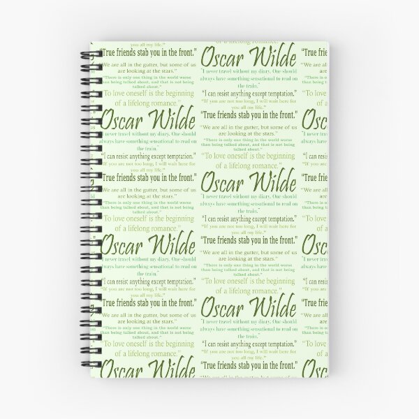 Item preview, Oscar Wilde Quotes designed and sold by TweedCarnation.