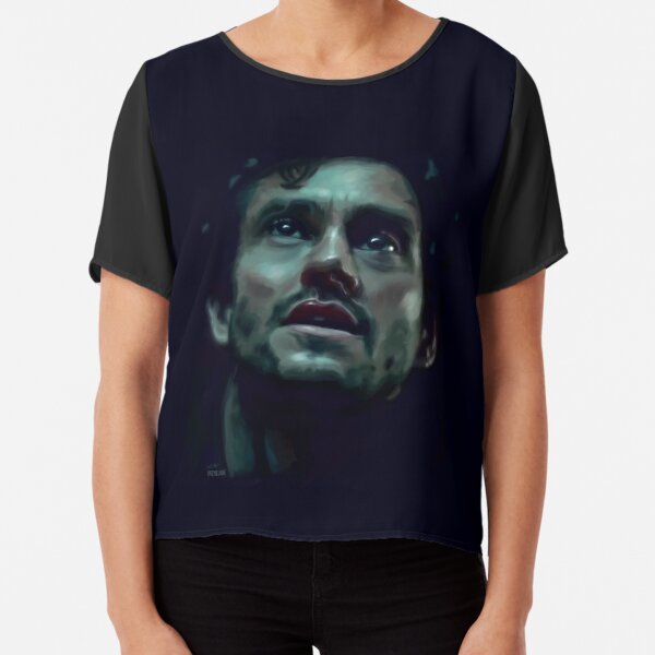 Will Graham Hannibal Digital Painting Chiffon Top