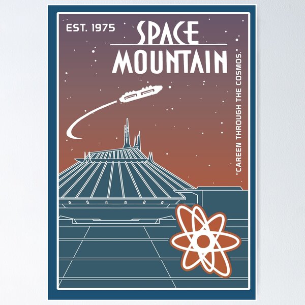 Item preview, Space Mountain (Nebula) designed and sold by Cammi Friederichs.