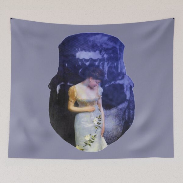 Item preview, Vintage Woman and Skull designed and sold by Collinwood-1770.