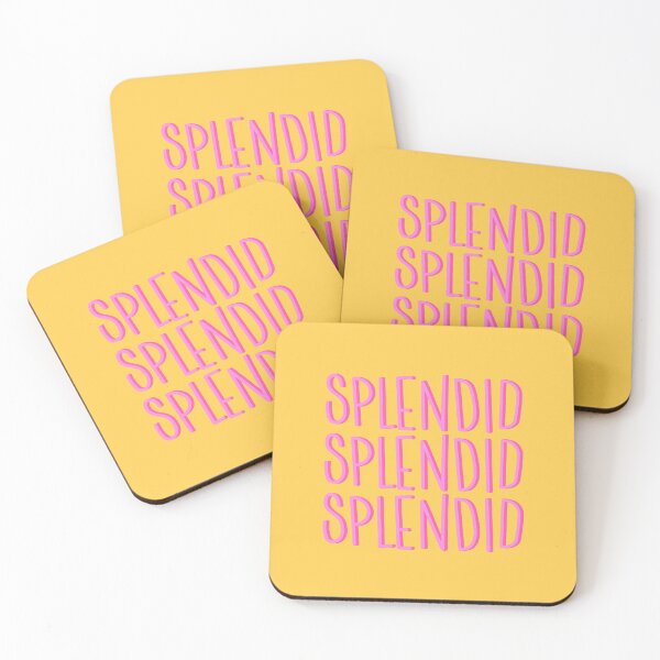 Item preview, Splendid Typography Illustrated Yellow Background designed and sold by Peekonet.
