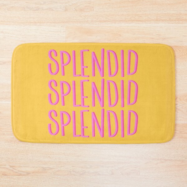 Item preview, Splendid Typography Illustrated Yellow Background designed and sold by Peekonet.