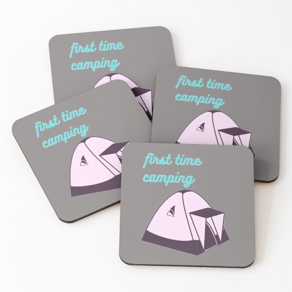 Item preview, first time camping designed and sold by asep08.