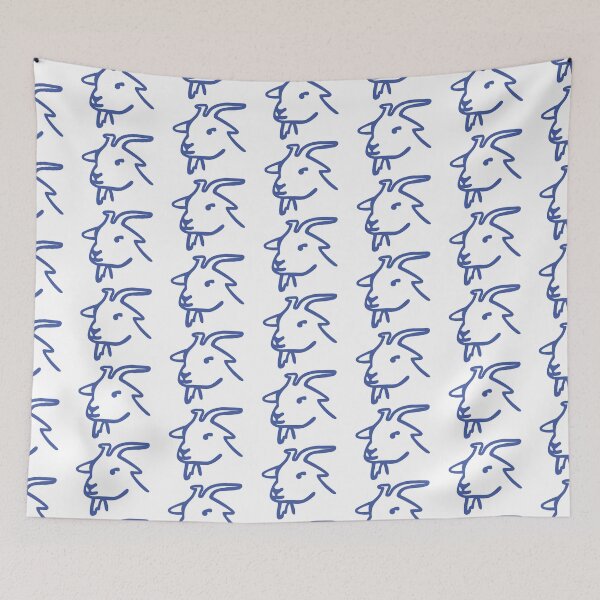 Item preview, Simone Biles Greatest of All Time Blue GOAT Drawing designed and sold by GrellenDraws.