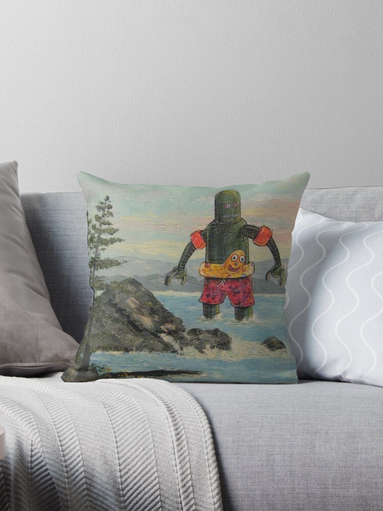 Item preview, Throw Pillow designed and sold by GnarledBranch.