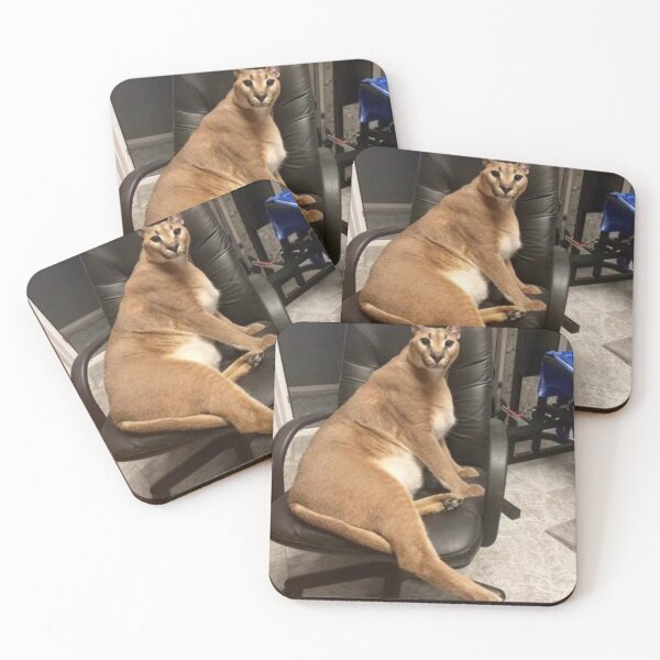 Item preview, Big Floppa in a Chair designed and sold by kort p.