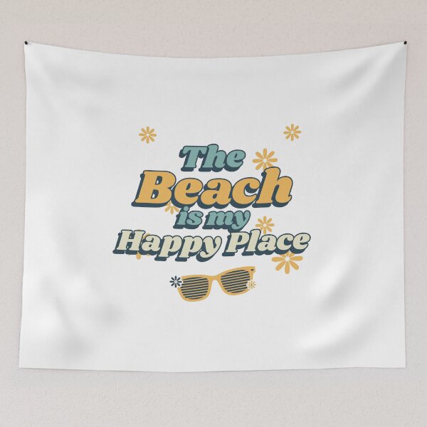 Item preview, The Beach is my Happy Place designed and sold by Island-Time.