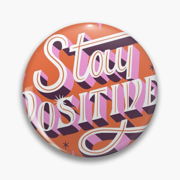 Item preview, Stay Positive Message with Shine Elements designed and sold by Peekonet.