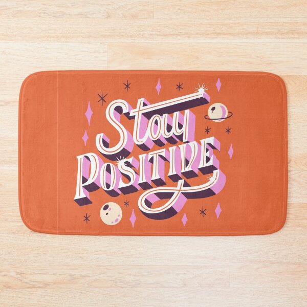 Item preview, Stay Positive Message with Shine Elements designed and sold by Peekonet.