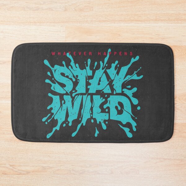 Item preview, Stay Wild Lettering Poster designed and sold by Peekonet.