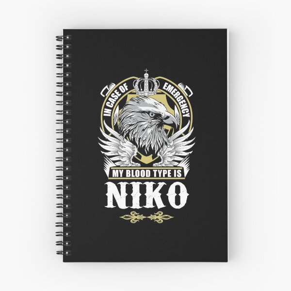Item preview, Niko Name T Shirt - In Case Of Emergency My Blood Type Is Niko  Gift Item Tee designed and sold by zubakbrita.