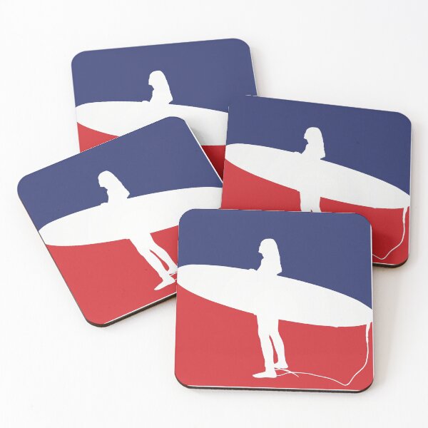 Item preview, Surfer Girl Red and Blue designed and sold by Funkey.