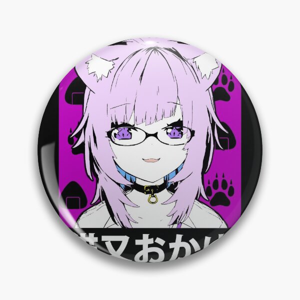Item preview, Hololive Nekomata Okayu with Glasses designed and sold by UDTee.