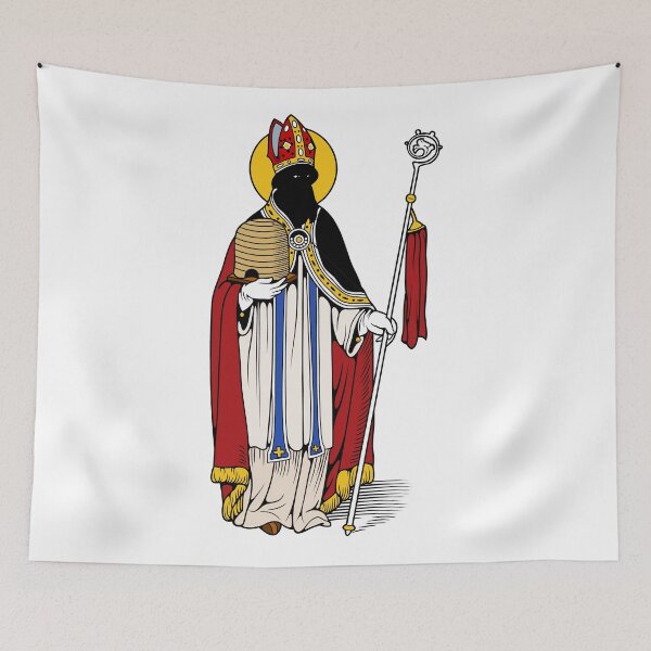 Item preview, ST. AMBROSE OF MILAN designed and sold by CatholicSaints.