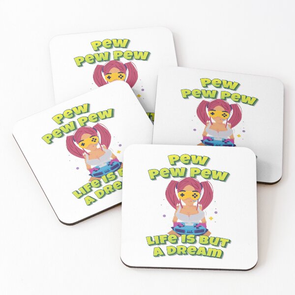 Item preview, Pew Pew Pew Life Is But A Dream designed and sold by WordsGamersUse.