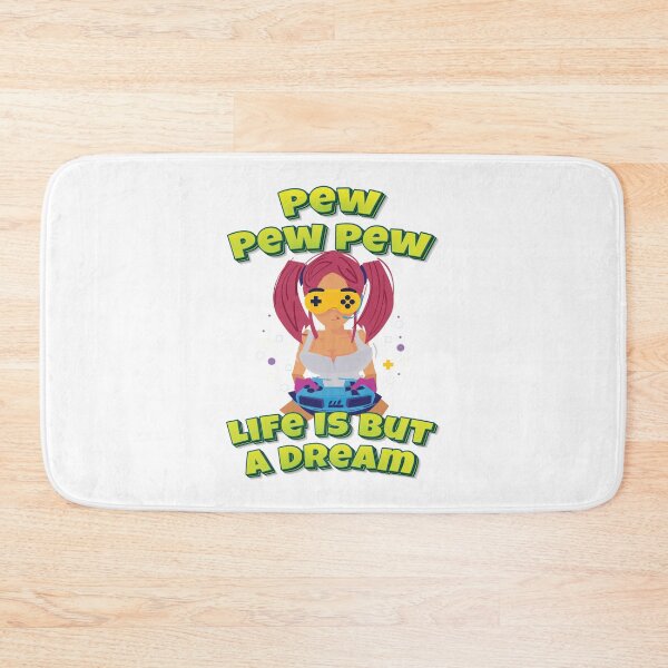 Item preview, Pew Pew Pew Life Is But A Dream designed and sold by WordsGamersUse.