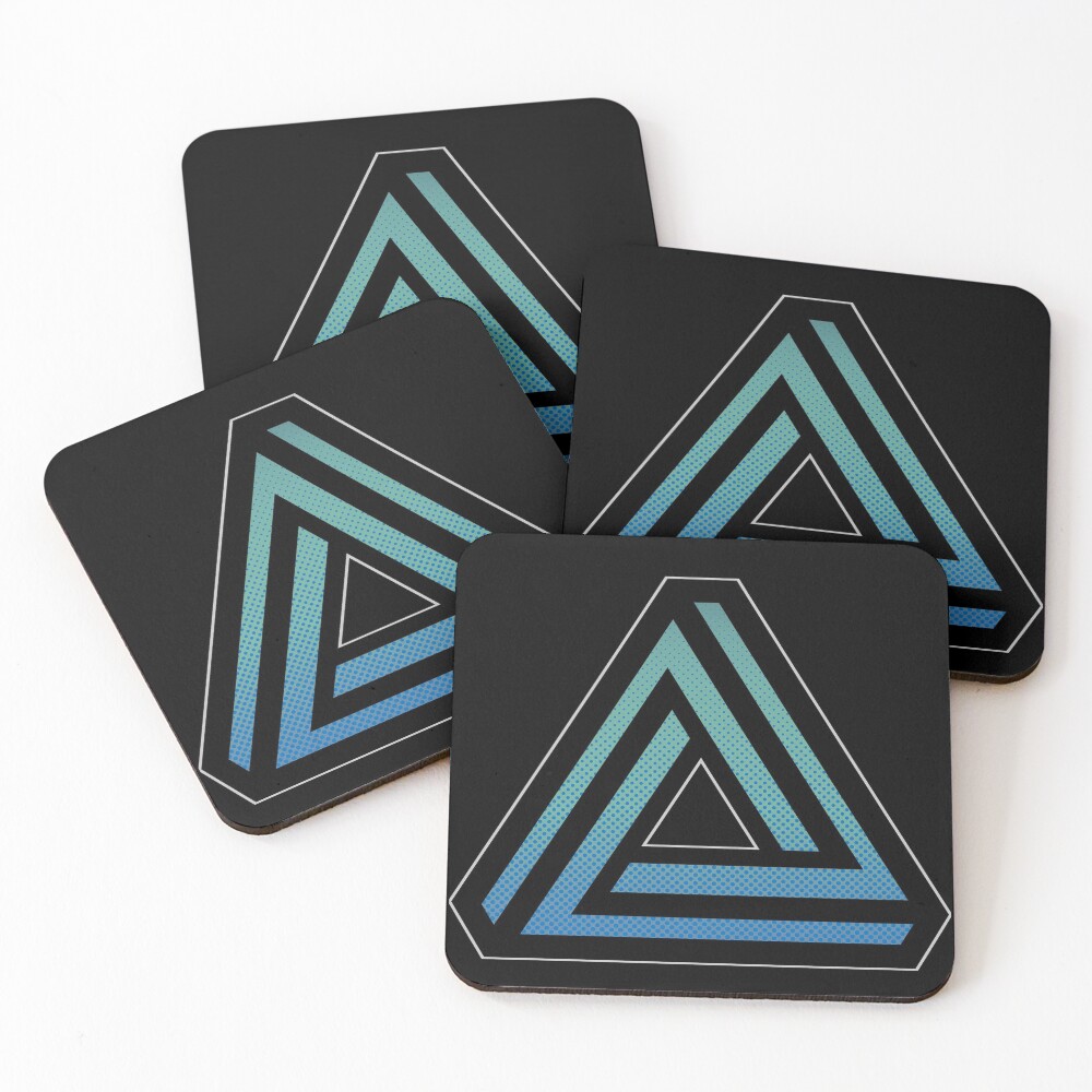 Item preview, Coasters (Set of 4) designed and sold by PixelatedAtoms.