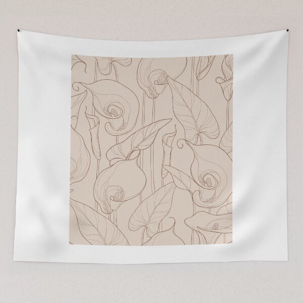 Artikelvorschau, Brown Floral entworfen und verkauft von RizaMonera.