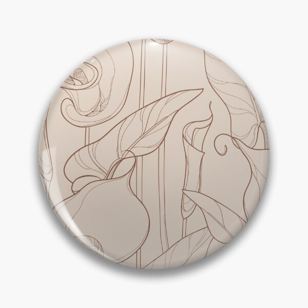 Item preview, Brown Floral designed and sold by RizaMonera.