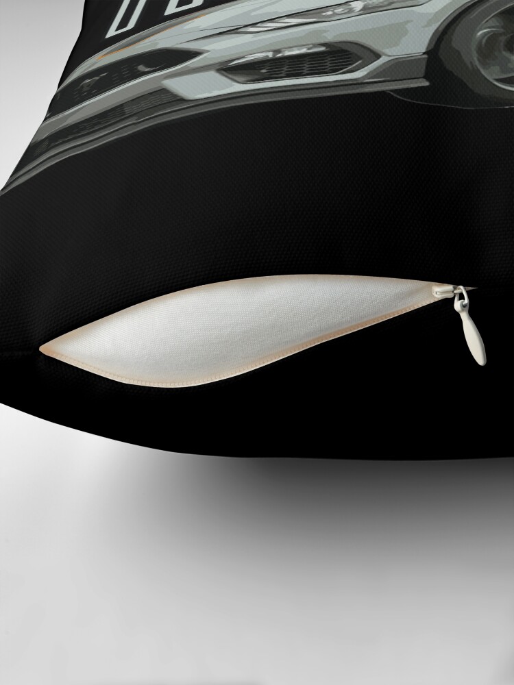 Thumbnail 2 of 4, Pillow, MACH 1 Mustang GT 5.0L V8 Performance Car Fighter Jet Gray designed and sold by cowtownCOWBOY.