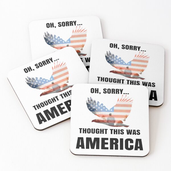 Item preview, Oh Sorry... Thought This Was AMERICAns Sticker designed and sold by ASOE.