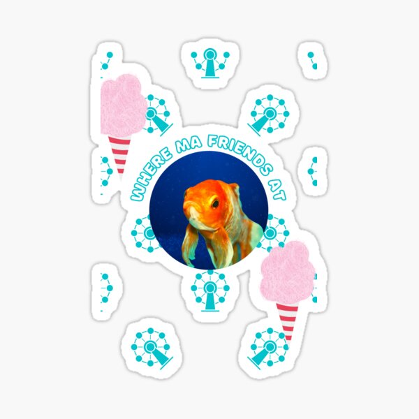 Ferris Fish #1 Sticker
