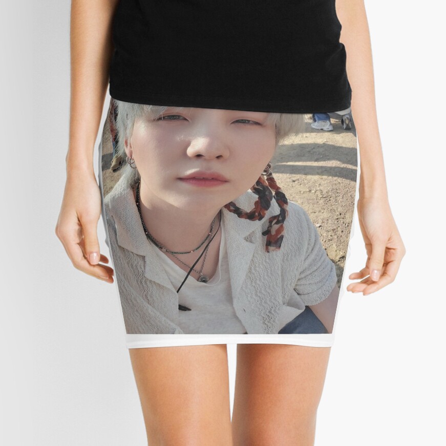 BTS - Suga Mini Skirt for Sale by jellycactus