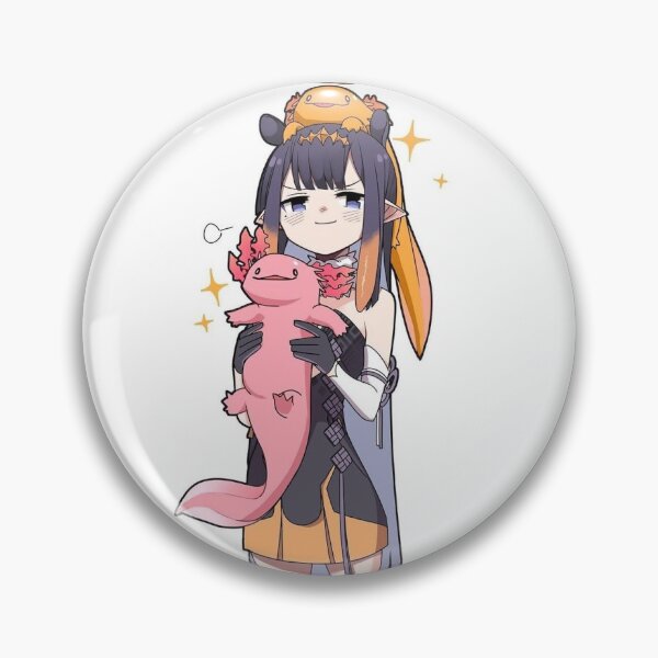 Item preview, Ina Ninomae with Axolotls designed and sold by MinyGeckoGaming.