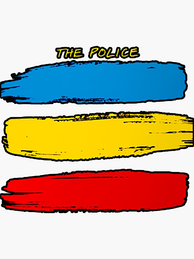 "bestnewthe police band" Sticker for Sale by Nogicaught12 Redbubble