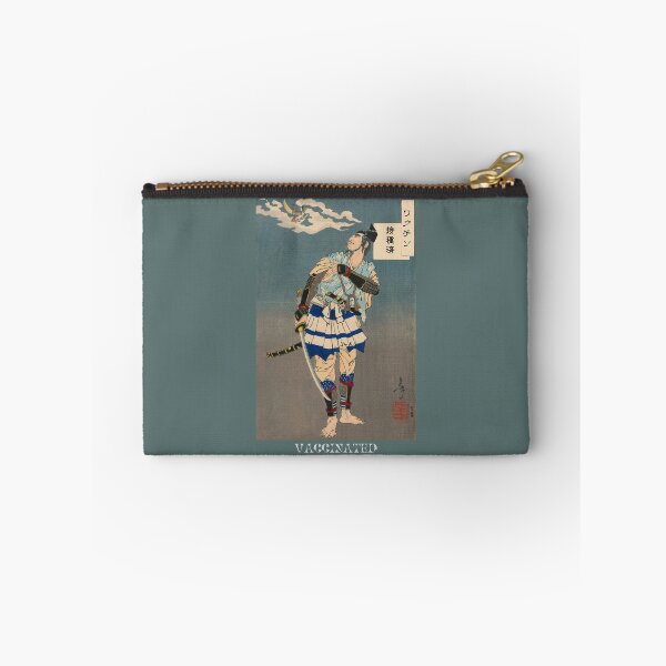 Item preview, Vaccinated Samurai with sword Japanese and English Bilingual designed and sold by AuthenticJPN.