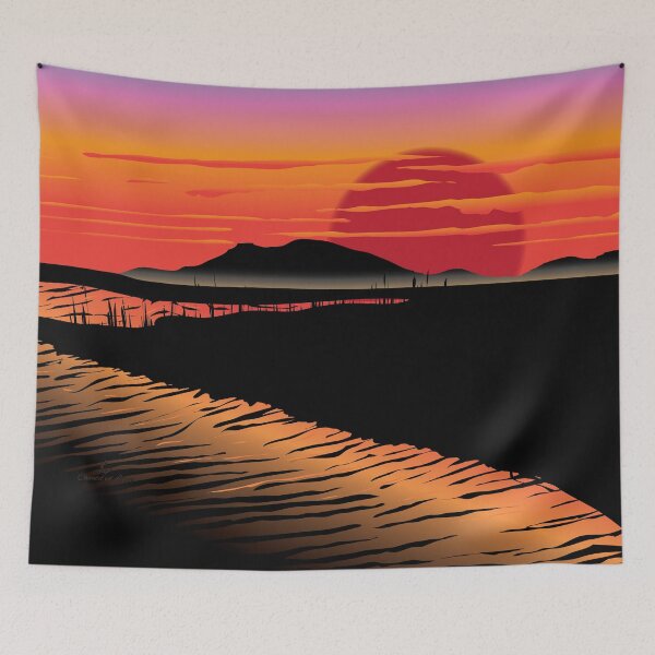 Item preview, African Red Sun River designed and sold by Chan-Arts.