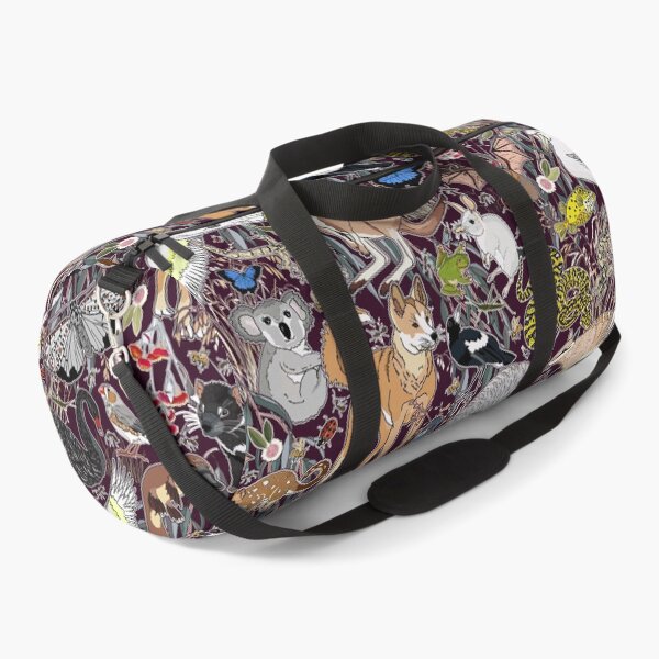 Item preview, Fauna Australiana - aubergine designed and sold by Claire Bowley.